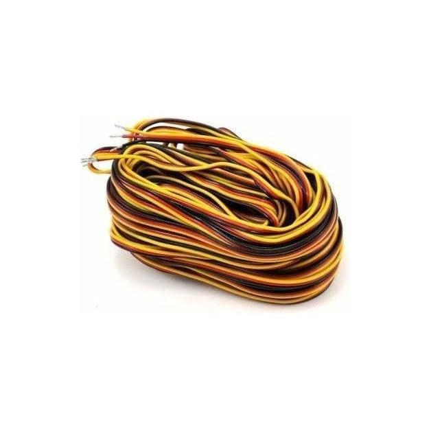 HITEC 3 Color Servo Wire 50ft (15.24m)