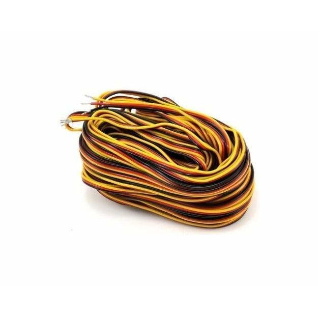 HITEC 3 Color Servo Wire 50ft (15.24m)