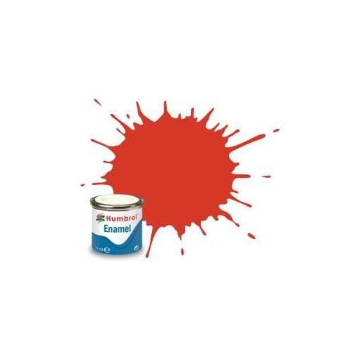 HUMBROL 174 - Signal Red Satin 14ml