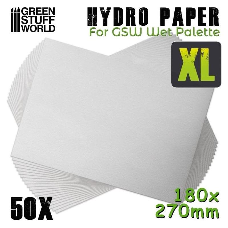 GREEN STUFF WORLD Hydro Paper XL x50