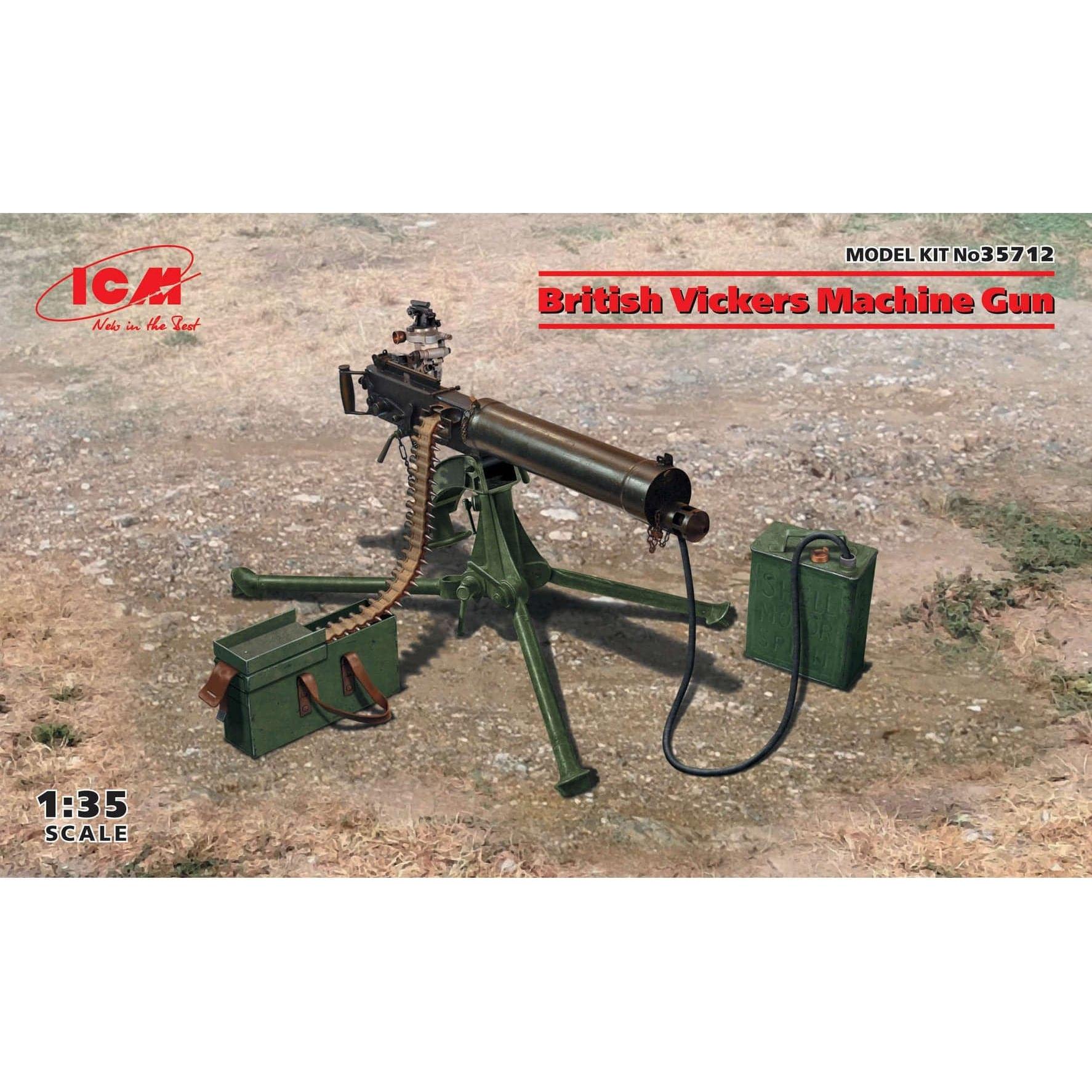 ICM 1/35 British Vickers Machine Gun