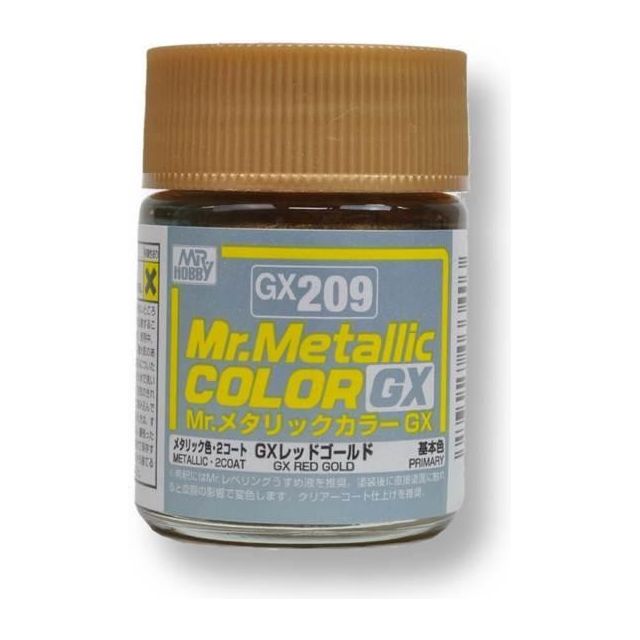 MR HOBBY Mr Metallic Colour GX Red Gold