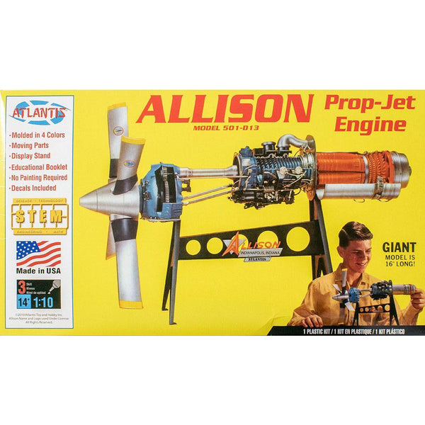 AMC 1/10 Allison Turbo Prop Engine