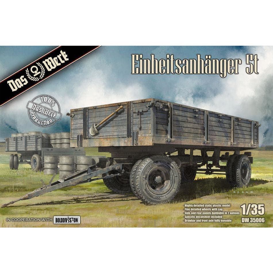 DAS WERK 1/35 Einheitsanhanger 5t