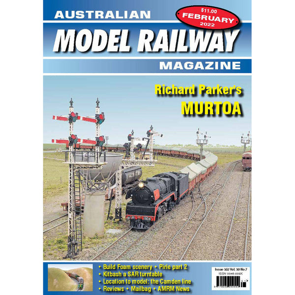 AMRM Australian Model Railway Magazine February 2022 Issue #353 Vol. 30 No. 8