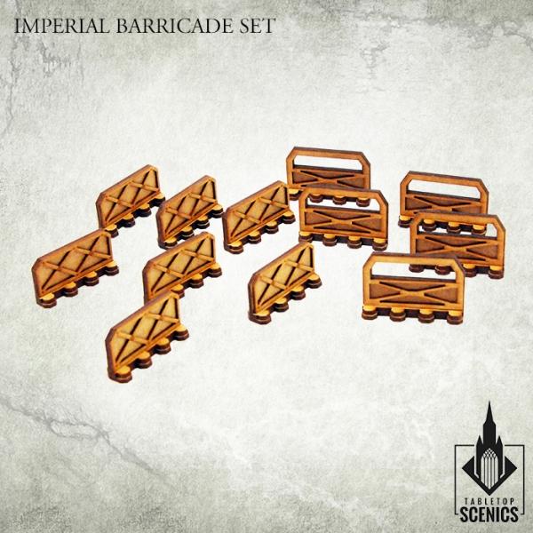 TABLETOP SCENICS Imperial Barricade Set