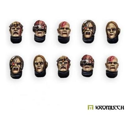 KROMLECH Imperial Crusaders Heads (10)