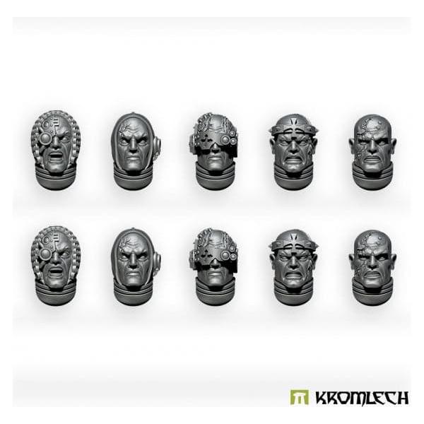 KROMLECH Imperial Crusaders Heads (10)