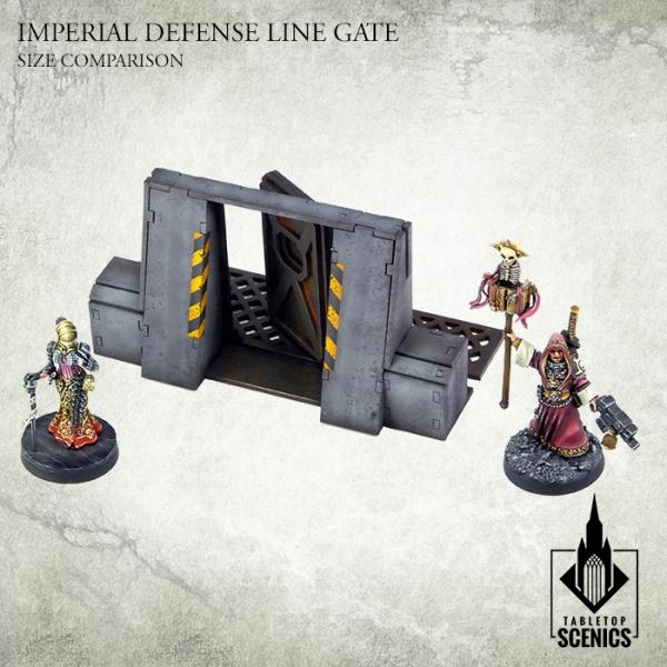 TABLETOP SCENICS Imperial Defense Line: Gate