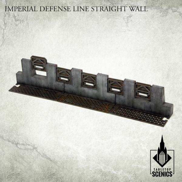 TABLETOP SCENICS Imperial Defense Line: Straight Wall