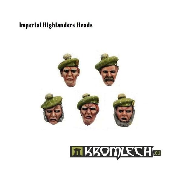 KROMLECH Imperial Highlanders Heads (10)