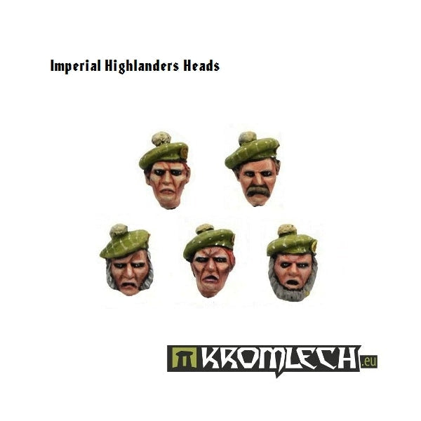 KROMLECH Imperial Highlanders Heads (10)