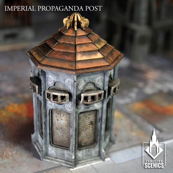 TABLETOP SCENICS Imperial Propaganda Post