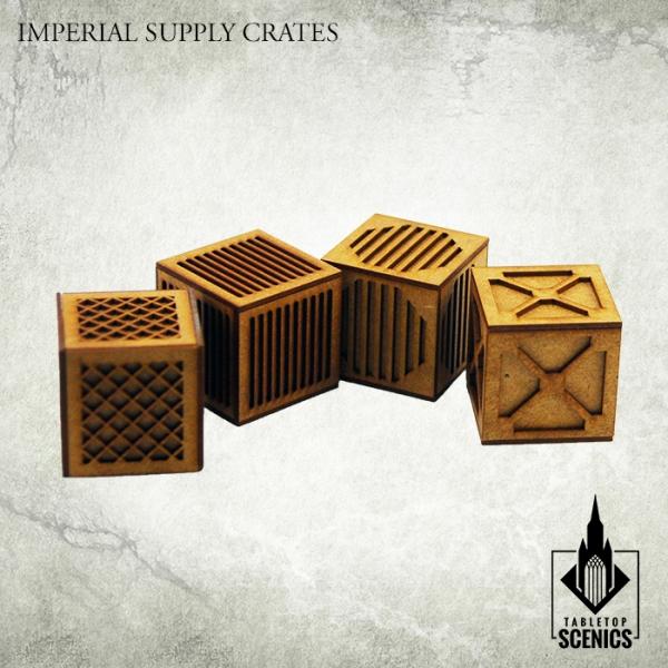 TABLETOP SCENICS Imperial Supply Crates