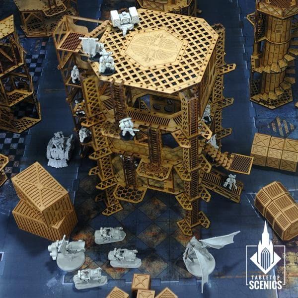 TABLETOP SCENICS Industrial Platform - Large