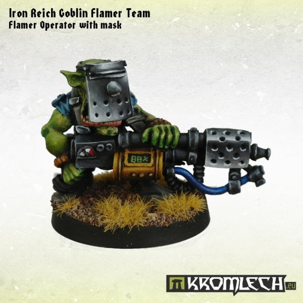 KROMLECH Iron Reich Goblin Flamer Team (2)
