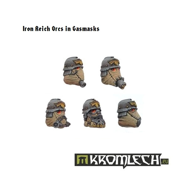 KROMLECH Iron Reich Orcs in Gasmasks (10)