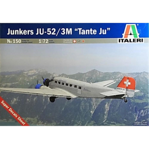 ITALERI 1/72 Junkers JU-52 3/M "Tante Ju"