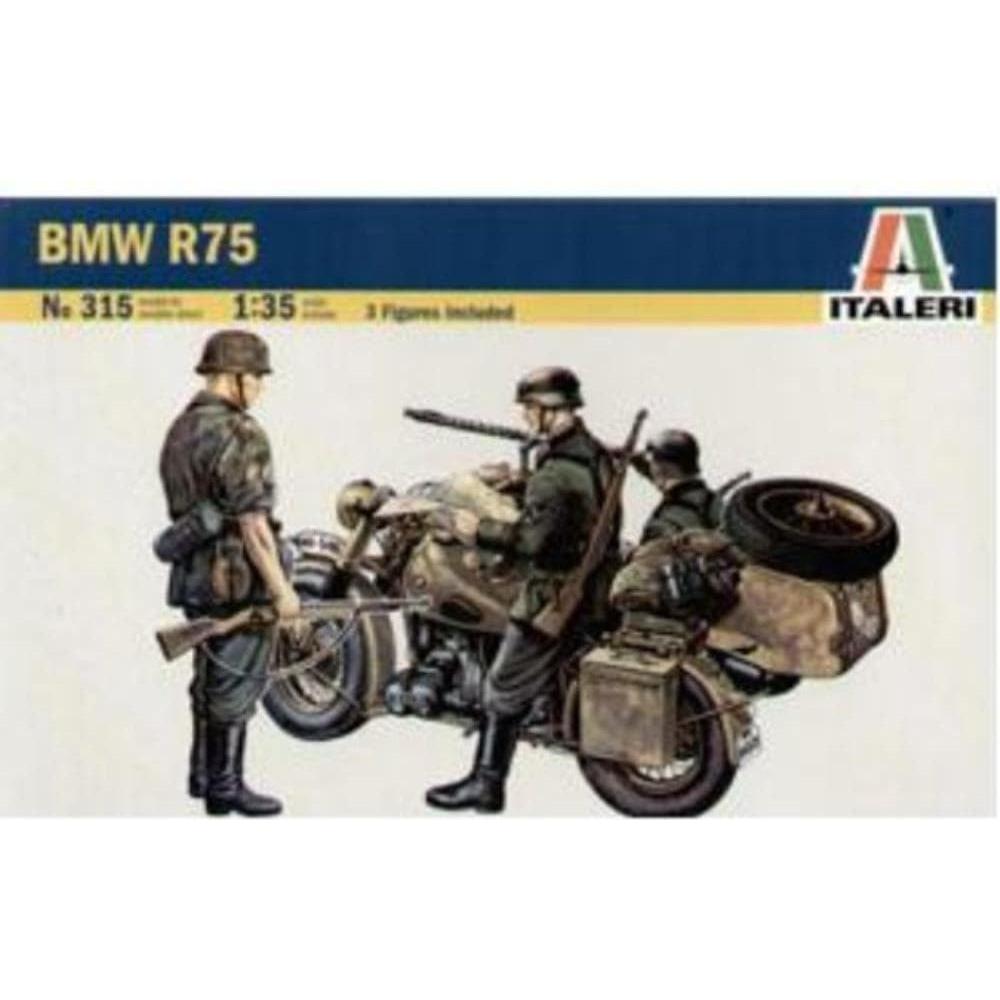 ITALERI 1/35 BMW R75 With Sidecar