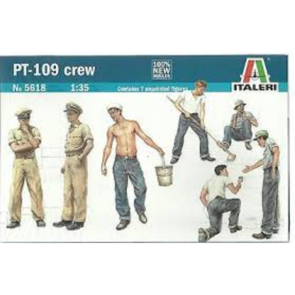 ITALERI 1/35 PT-109 Crew and Accessories