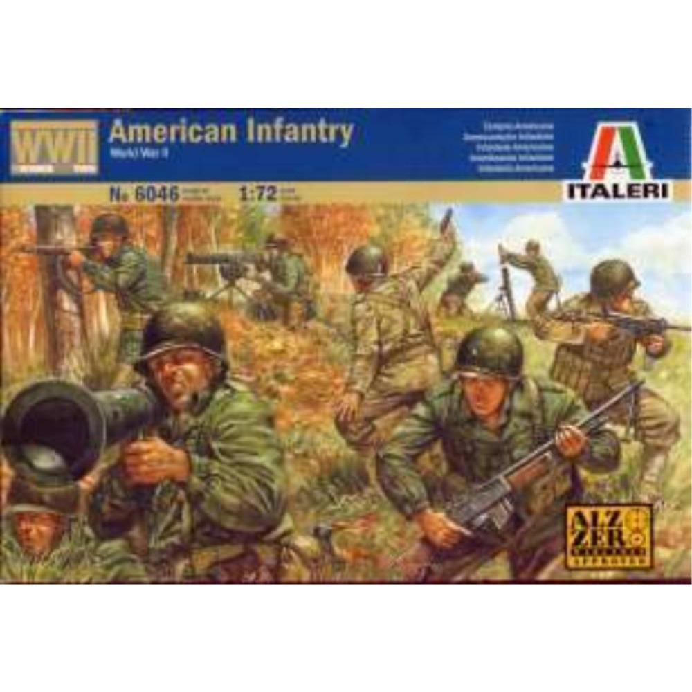 ITALERI 1/72 WWII U.S. Infantry