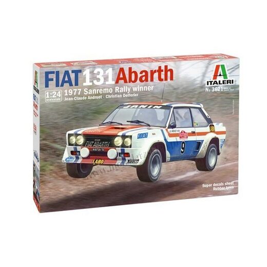 ITALERI 1/24 Fiat 131 Abarth San Remo Rally Winner