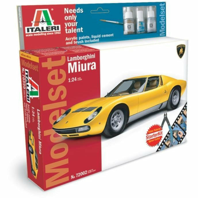 ITALERI 1/24 Lamborghini Miura Model Set