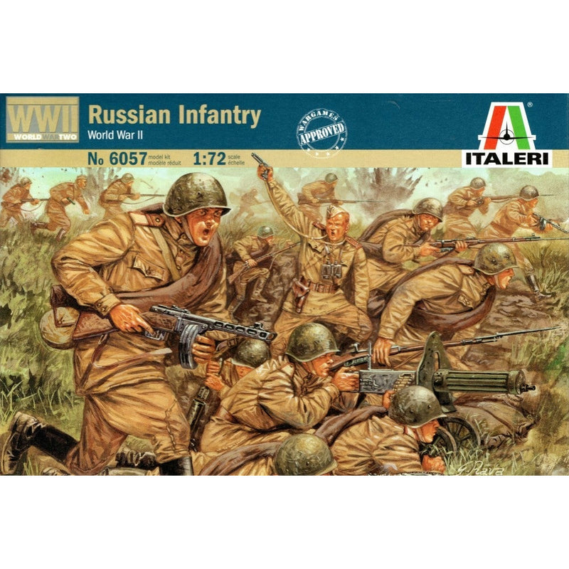 ITALERI 1/72 WWII Russian Infantry