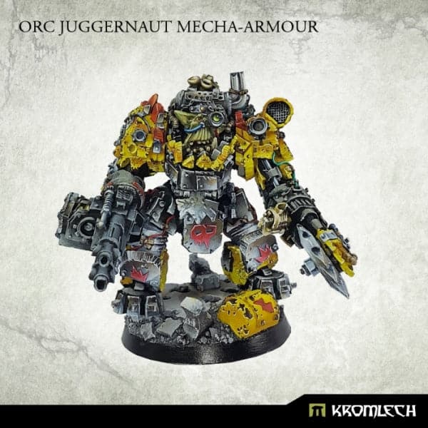 KROMLECH Orc Juggernaut Mecha-Armour Squad (3)