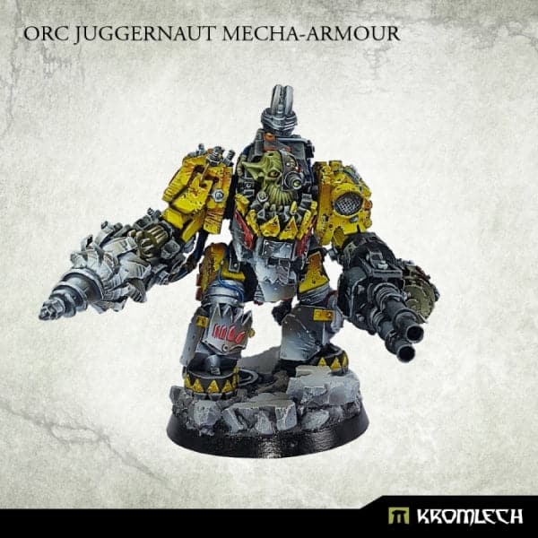 KROMLECH Orc Juggernaut Mecha-Armour Squad (3)