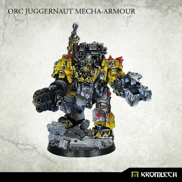 KROMLECH Orc Juggernaut Mecha-Armour Squad (3)