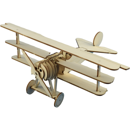 ARTESANIA My First Wooden Kit Fokker DR.1 Red Baron