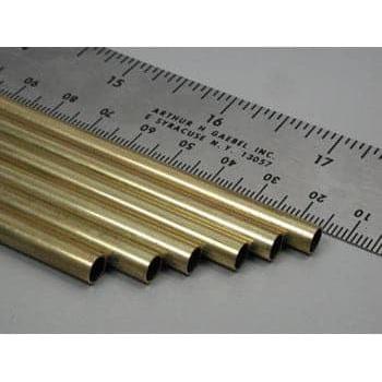 K&S Round Brass Tube .014 Wall (36in Lengths) 7/32in (1 Tube)