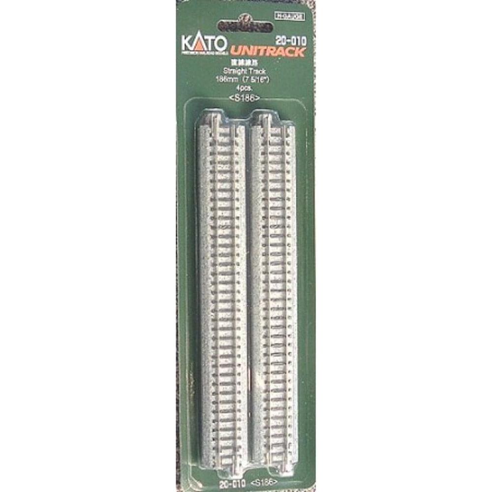 KATO N Unitrack Straight 186mm 4-Pack