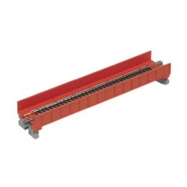 KATO N Unitrack Single Plate Girder Bridge 186mm Red