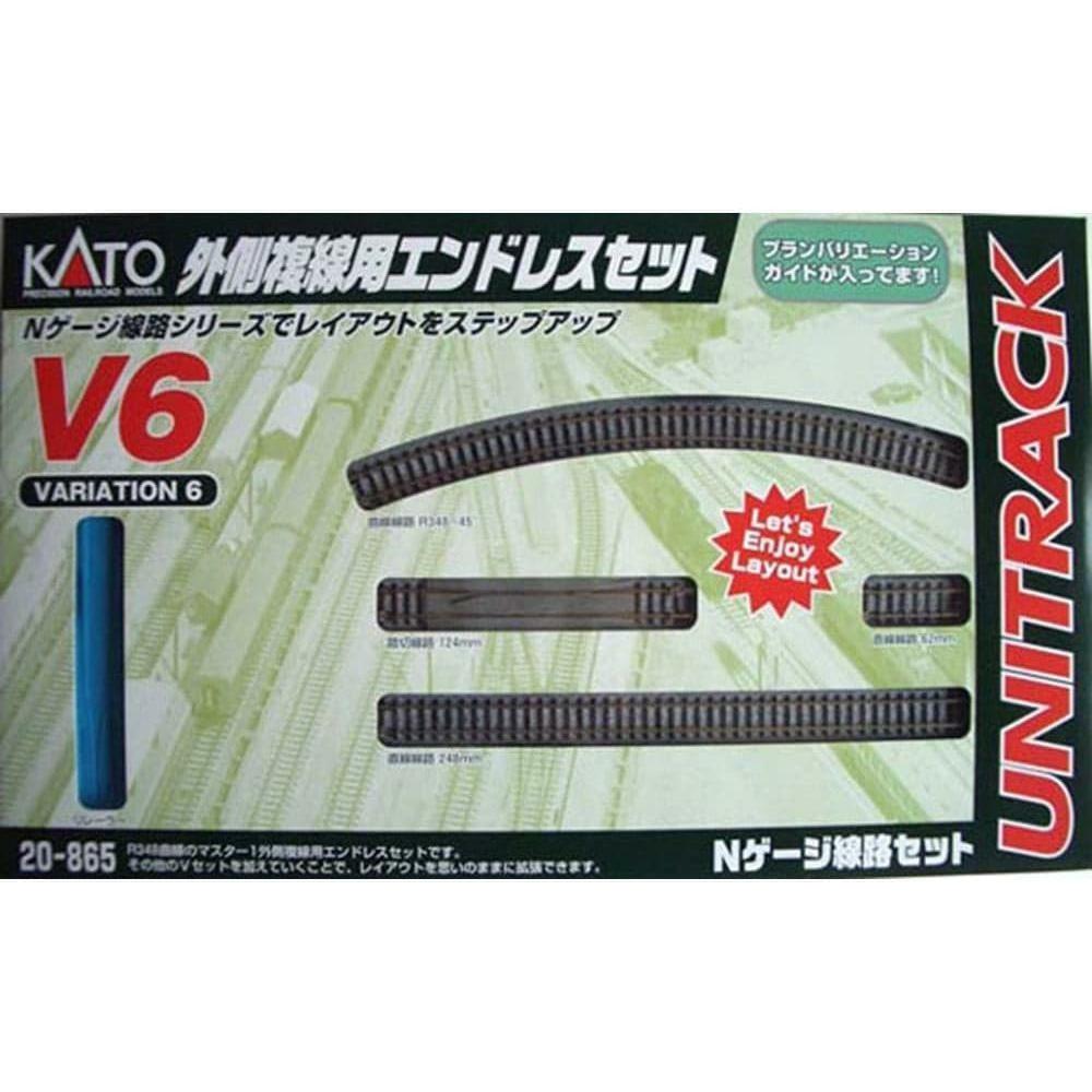 KATO UNITRACK OUTER OVAL STARTER SET (KA20-865V6)