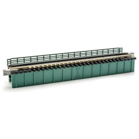 KATO N Unitrack Deck Plate Girder Bridge 124mm Green