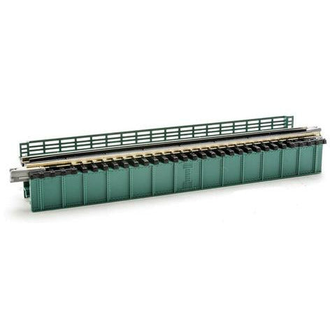 KATO N Unitrack Deck Plate Girder Bridge 124mm Green