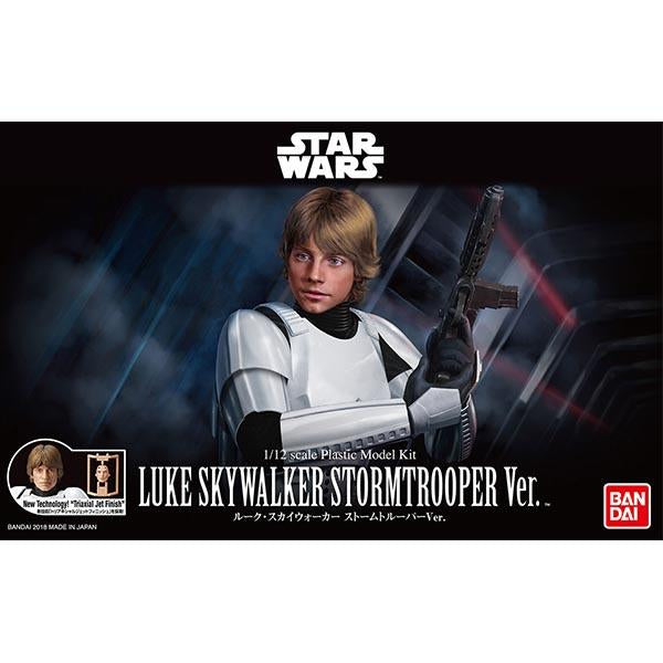 BANDAI STAR WARS 1/12 Luke Skywalker Storm Trooper Version