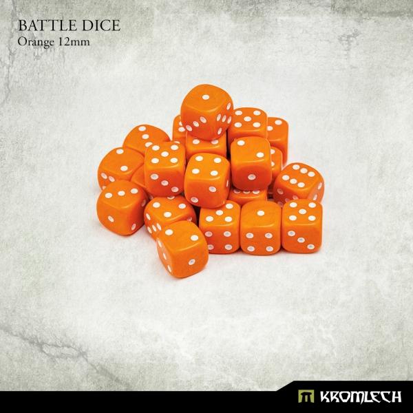 KROMLECH Battle Dice 25x Orange 12mm