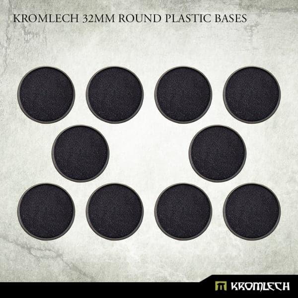 KROMLECH Round 32mm Bases (10)