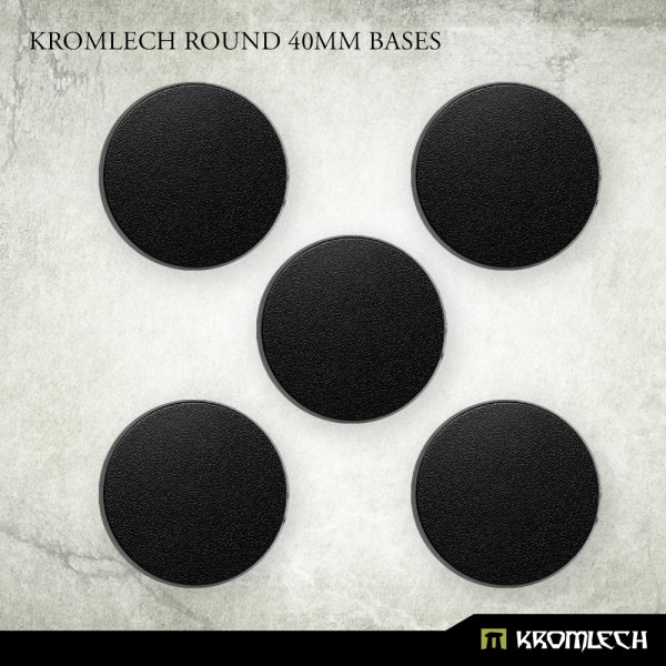 KROMLECH Round 40mm Bases (5)