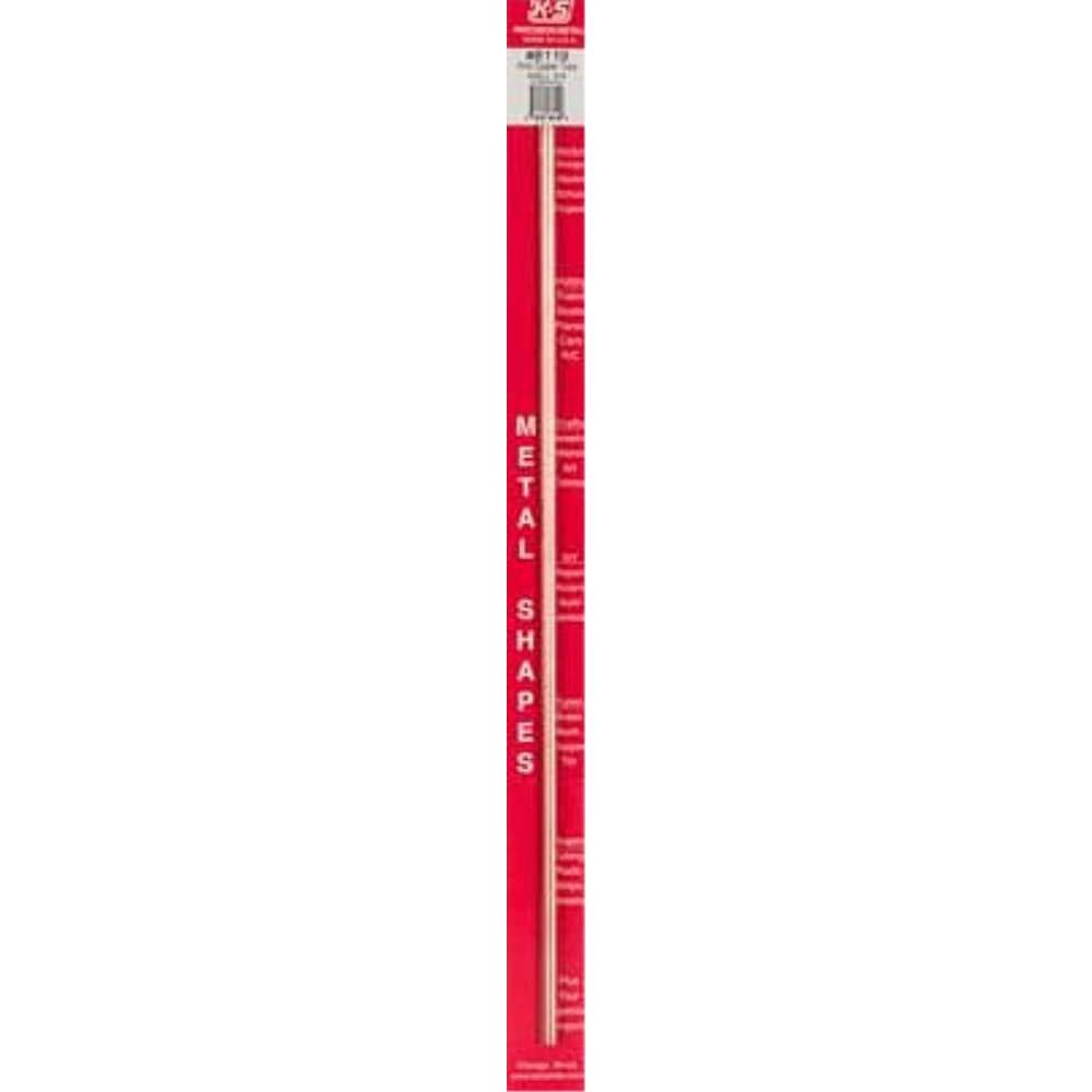 K&S Copper Tube 5/32in x .014 Wall (1 Tube per Card)