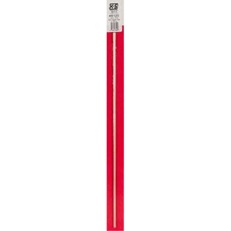 K&S Copper Tube 1/8in X .014 Wall (1 Tube per Card)