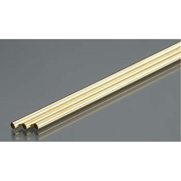 K&S Brass Tube 2.5mm OD x .225mm Wall (3 Pieces)