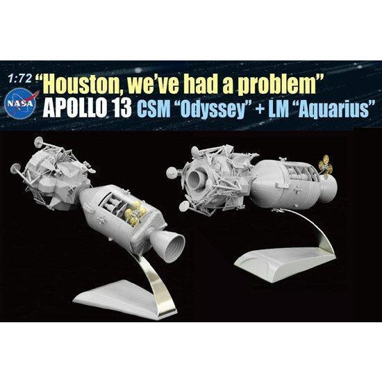 DRAGON 1/72 "Houston, we've had a problem", Apollo 13 CSM &
