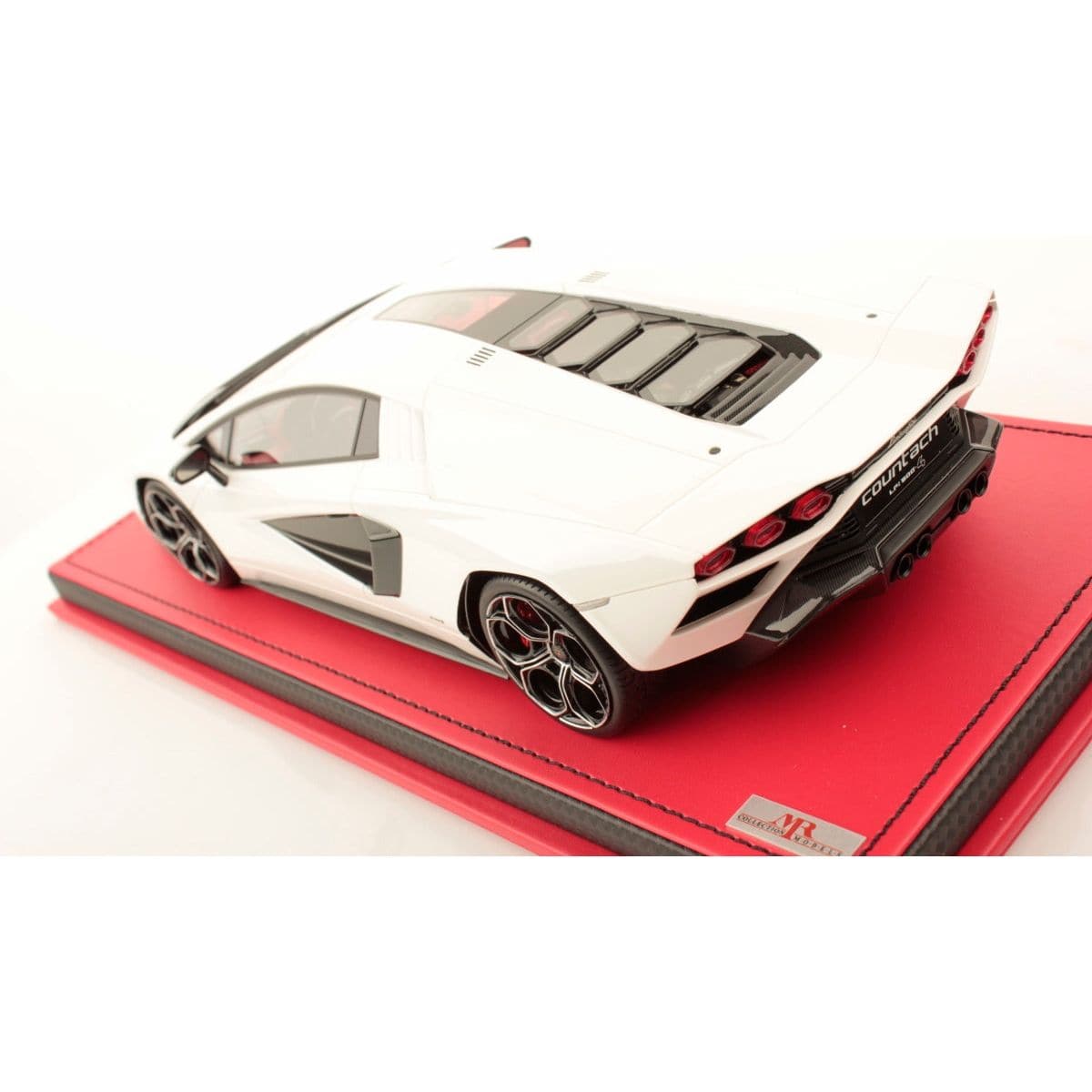 MR COLLECTION MODELS 1/18 Lamborghini Countach LPI 800-4 Bianco Siderale