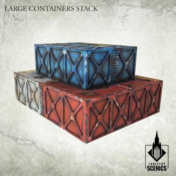 TABLETOP SCENICS Large Containers Stack