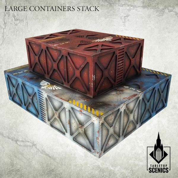 TABLETOP SCENICS Large Containers Stack