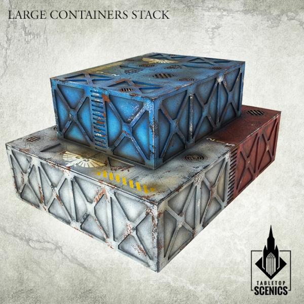 TABLETOP SCENICS Large Containers Stack